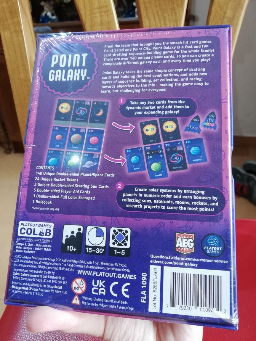 Point Galaxy e Point Salad (Com Expansões - Kickstarter)