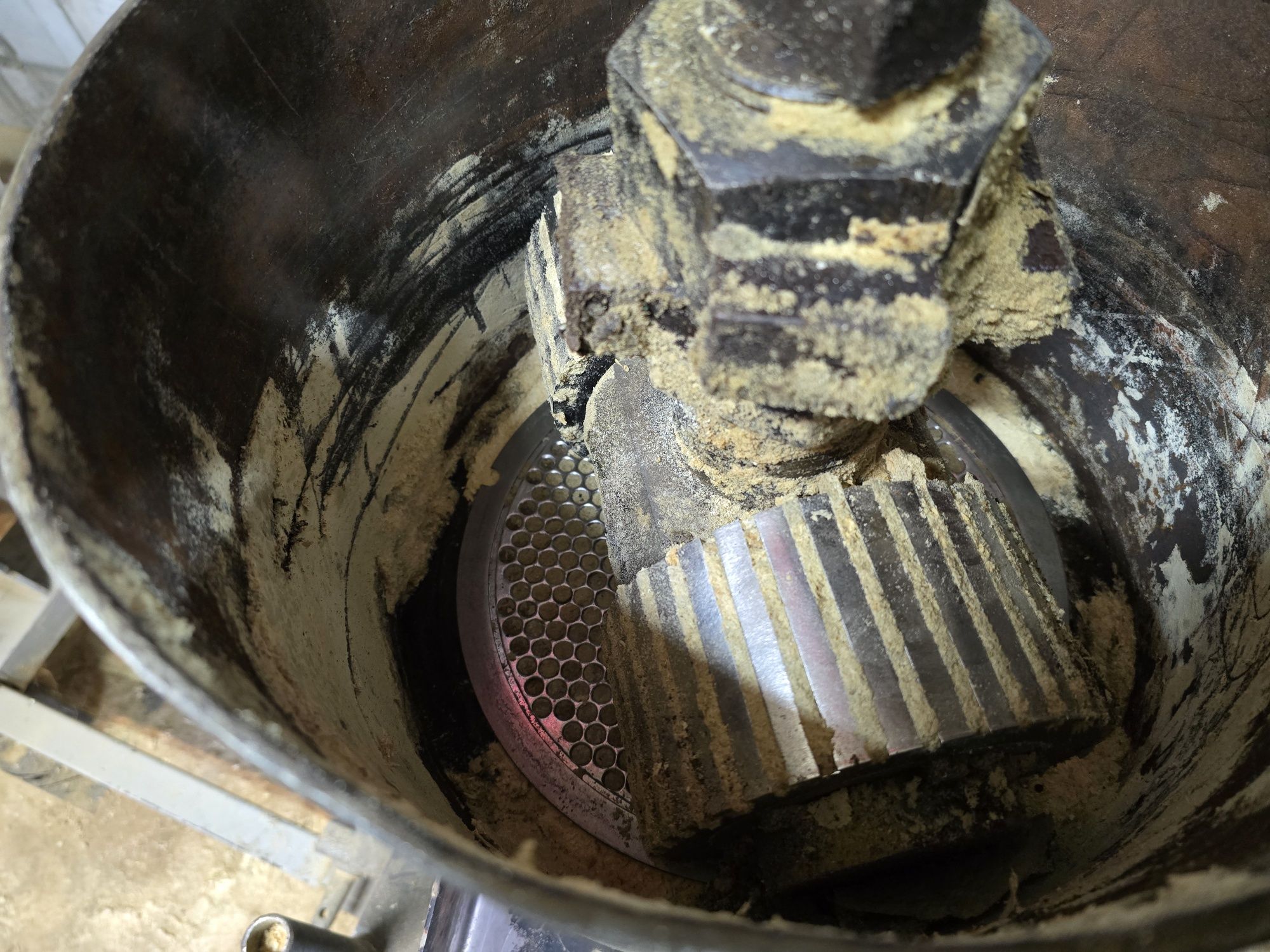 Pelleciarka Granulator Linia Produkcji Pelletu Zasobnik Trociny