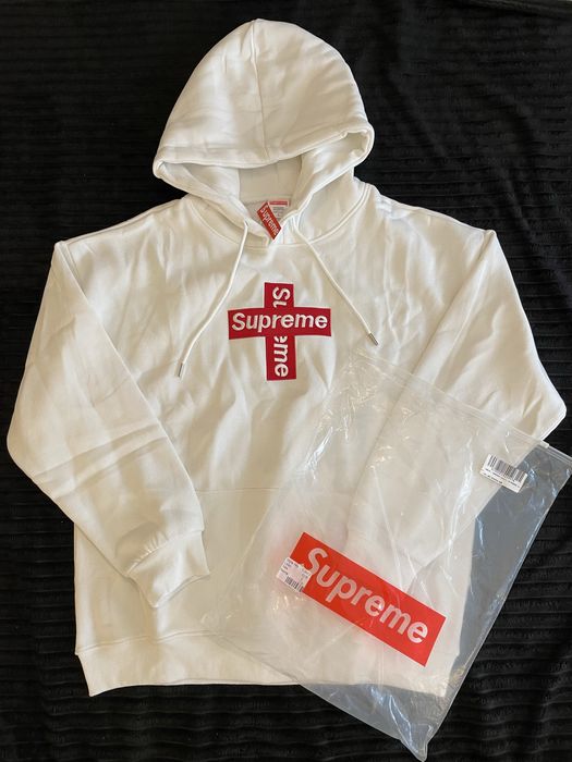 Hoodie Supreme branco