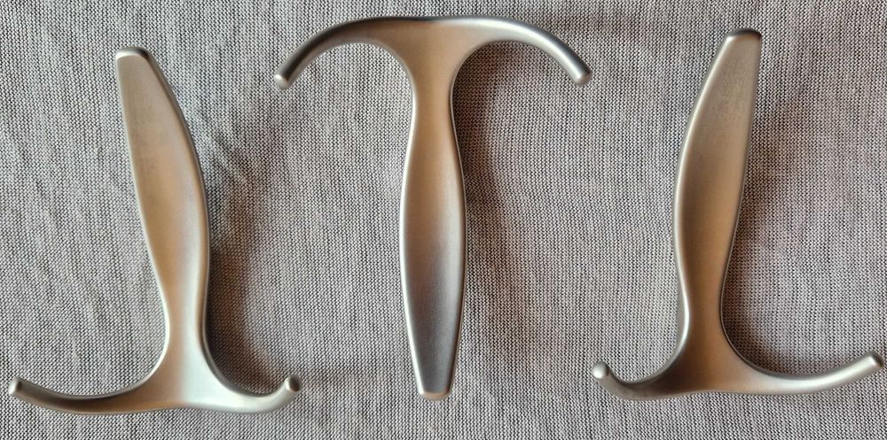 Wieszak meblowy satyna mat za 3 szt.