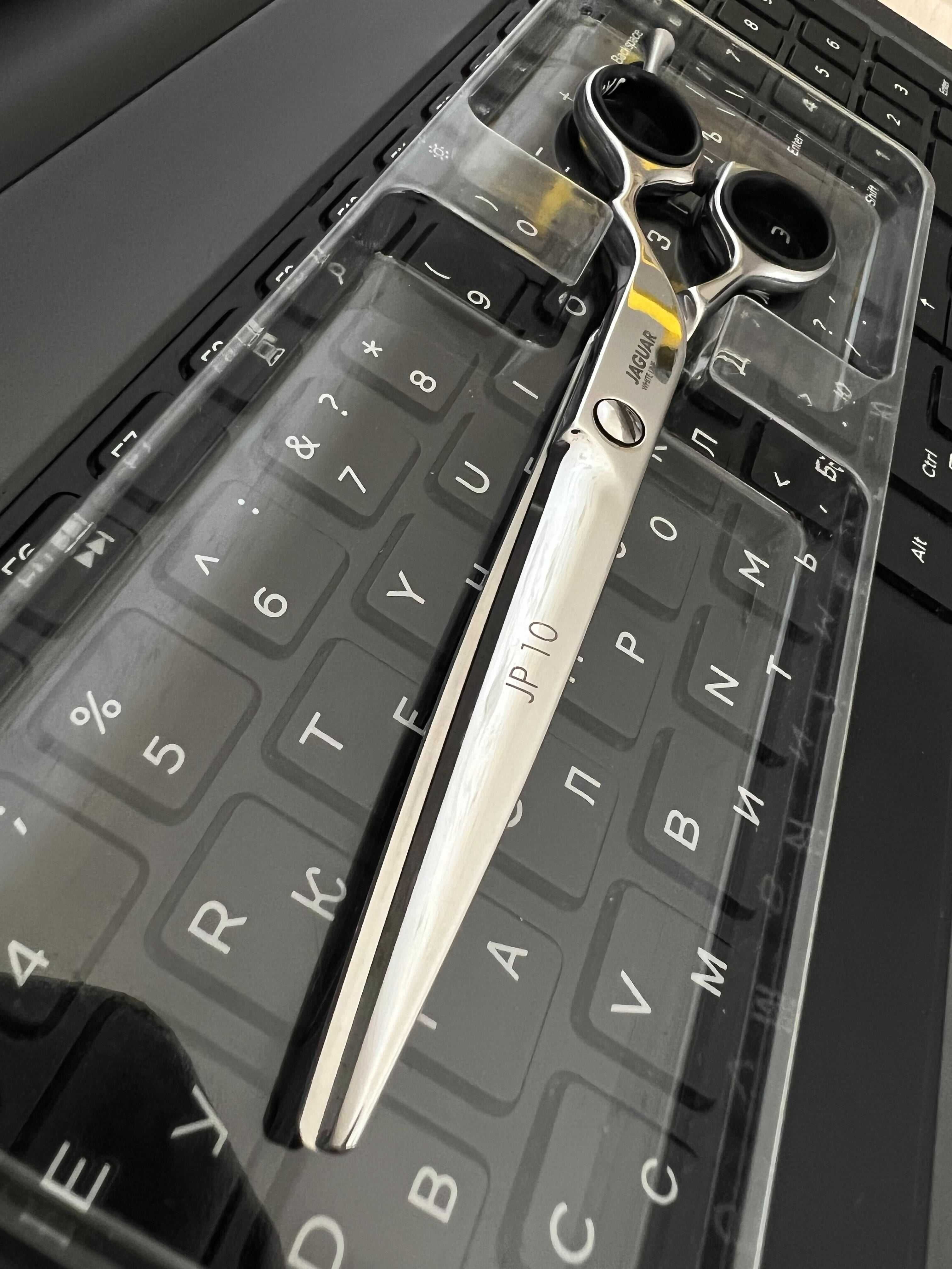 Парикмахерские ножницы Jaguar White Line 6,5'' Made in Germany