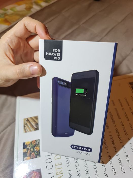 Capa powerbank Huawei P10