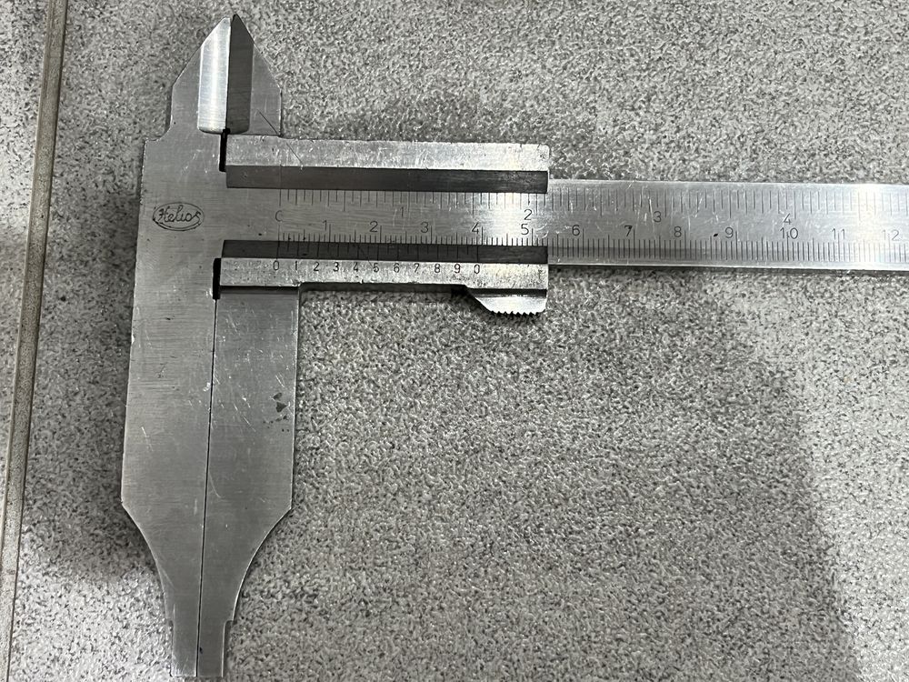 Suwmiarka Helios Germany 250 mm stal hartowana szczęki 80 mm