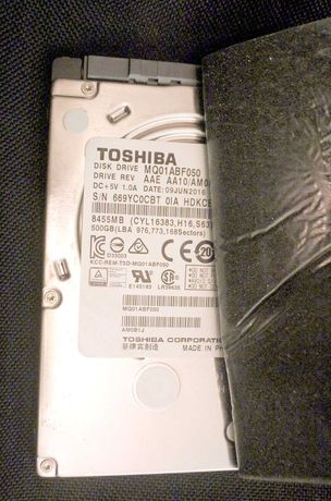 Disco Toshiba .5TB / 500 Gigabytes GB - 2.5'' - disco rígido