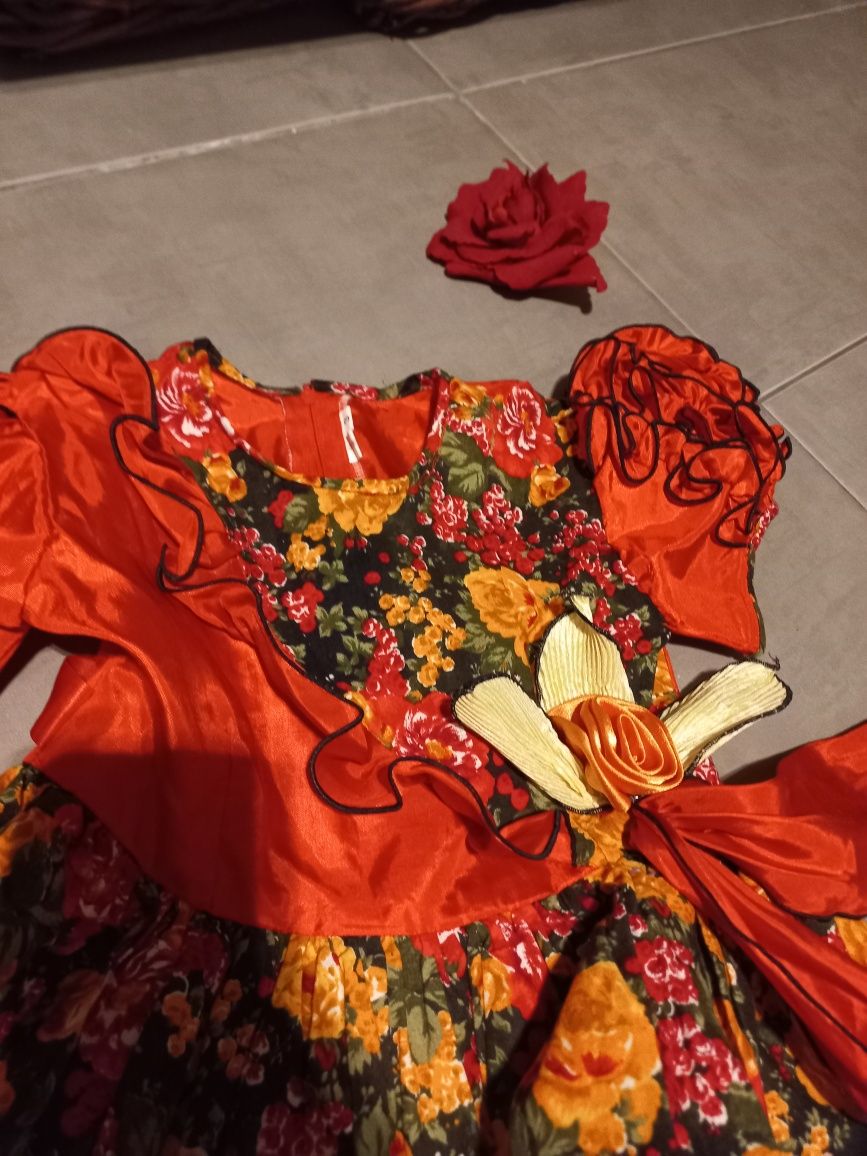 Tancerka Flamenco Hiszpanka strój kostium przebranie karnawałowy 104