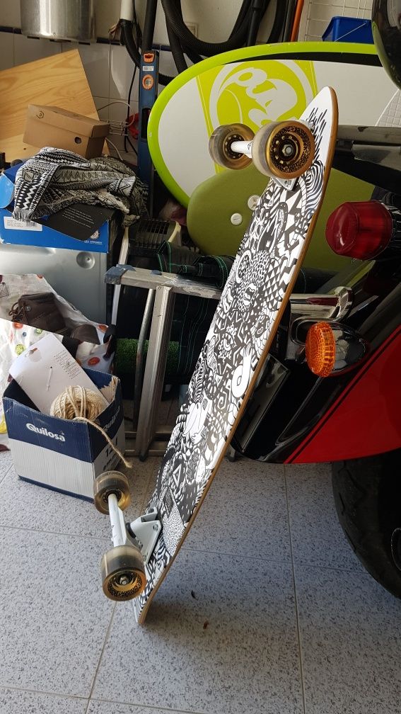 Skate novo longboard