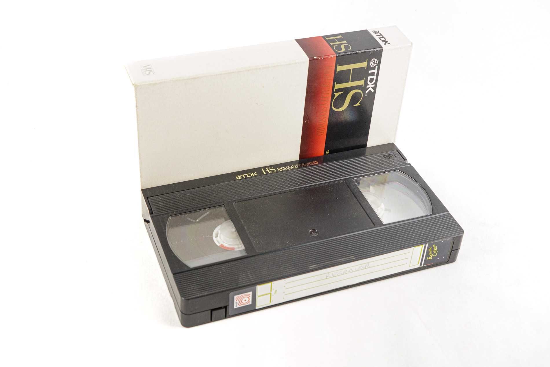 Conjunto de 4 cassetes VHS