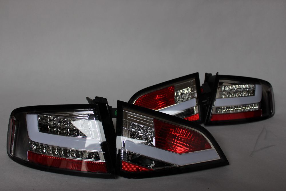 Lampy światła tył tylne AUDI A4 B8 08-12 Sedan LED BAR NEON CHROM NOWE
