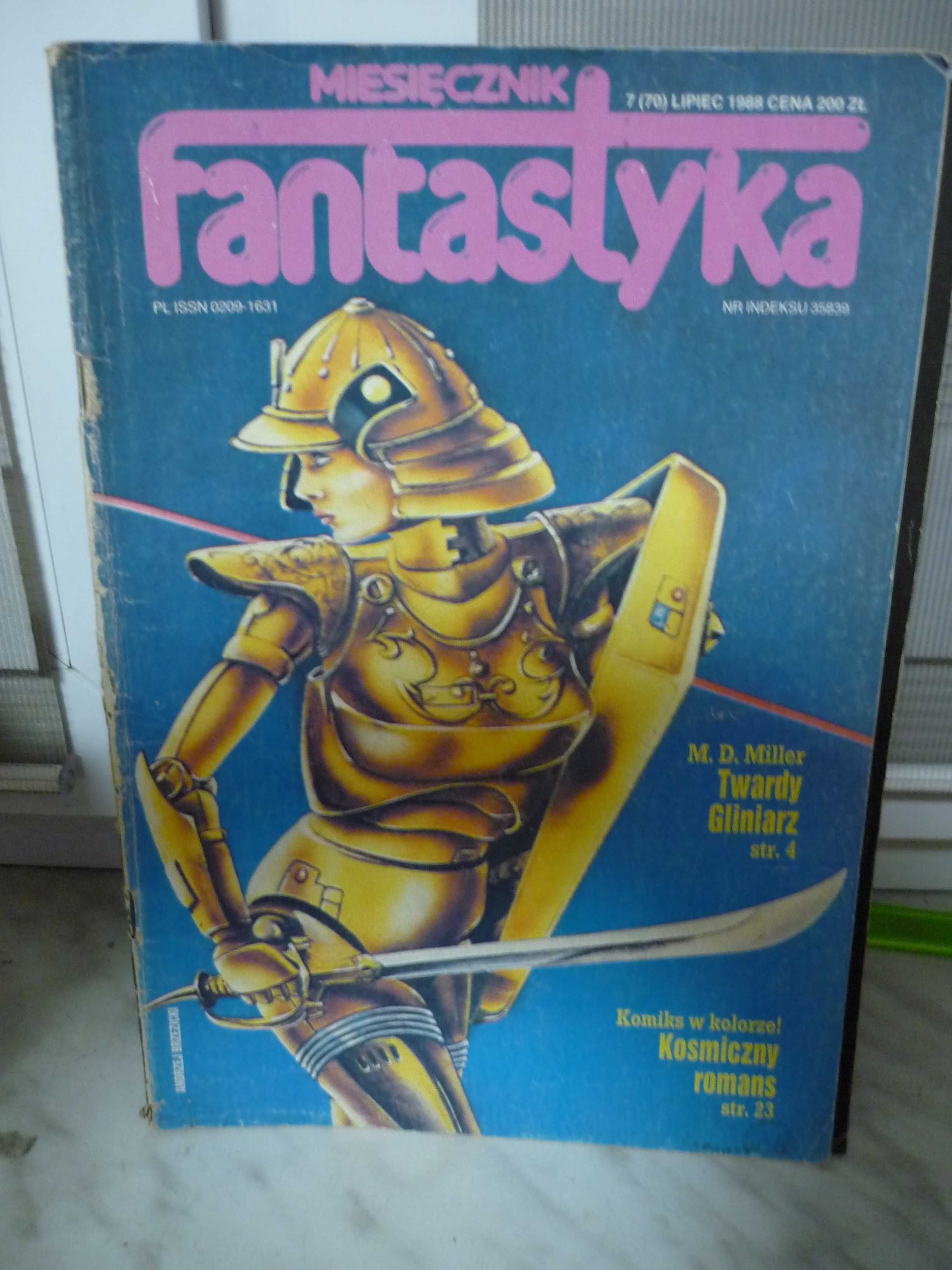 Fantastyka , miesięcznik , nr 7(70)/1988