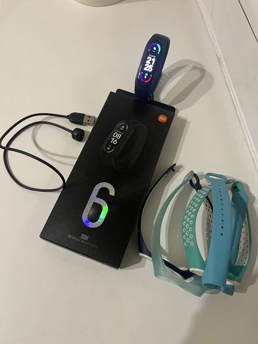 Фитнес браслет, трекер, смарт, часи Xiaomi Mi Band 6  NFC