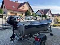 Łódź aluminiowa LINDER FISHING 410