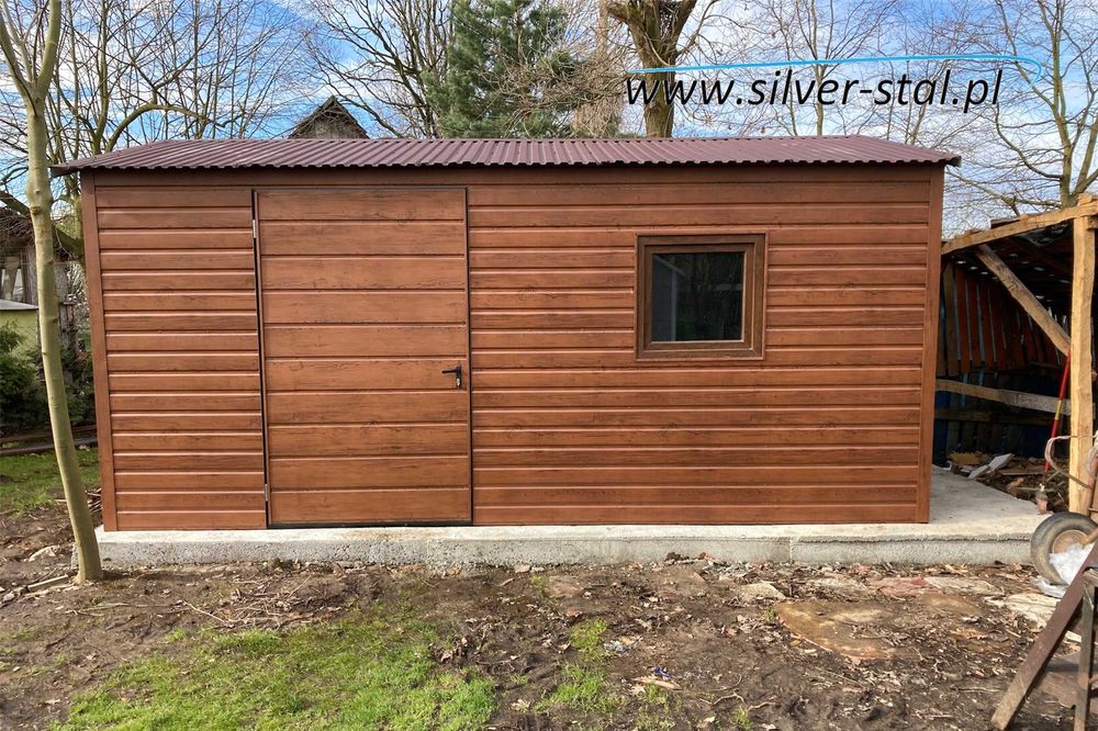 Garaż blaszany 3x5 3x4 3x3 Domek ogrodowy narzędziowy