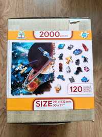 Puzzle drewniane Wooden Jigsaw Puzzle Space Odyssey 2000