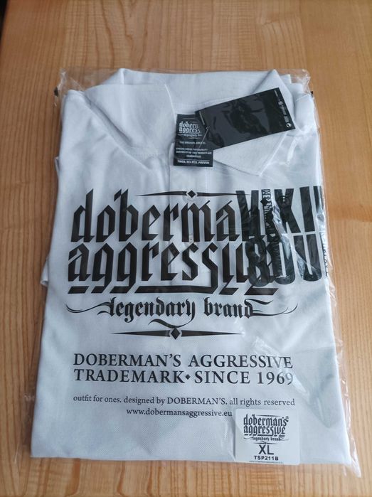 Мужская футболка поло Dobermans Aggressive XL новая