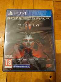 NOWA DIABLO IV 4 we folii na PS4 PL dubbing Zestaw Międzygeneracyjny