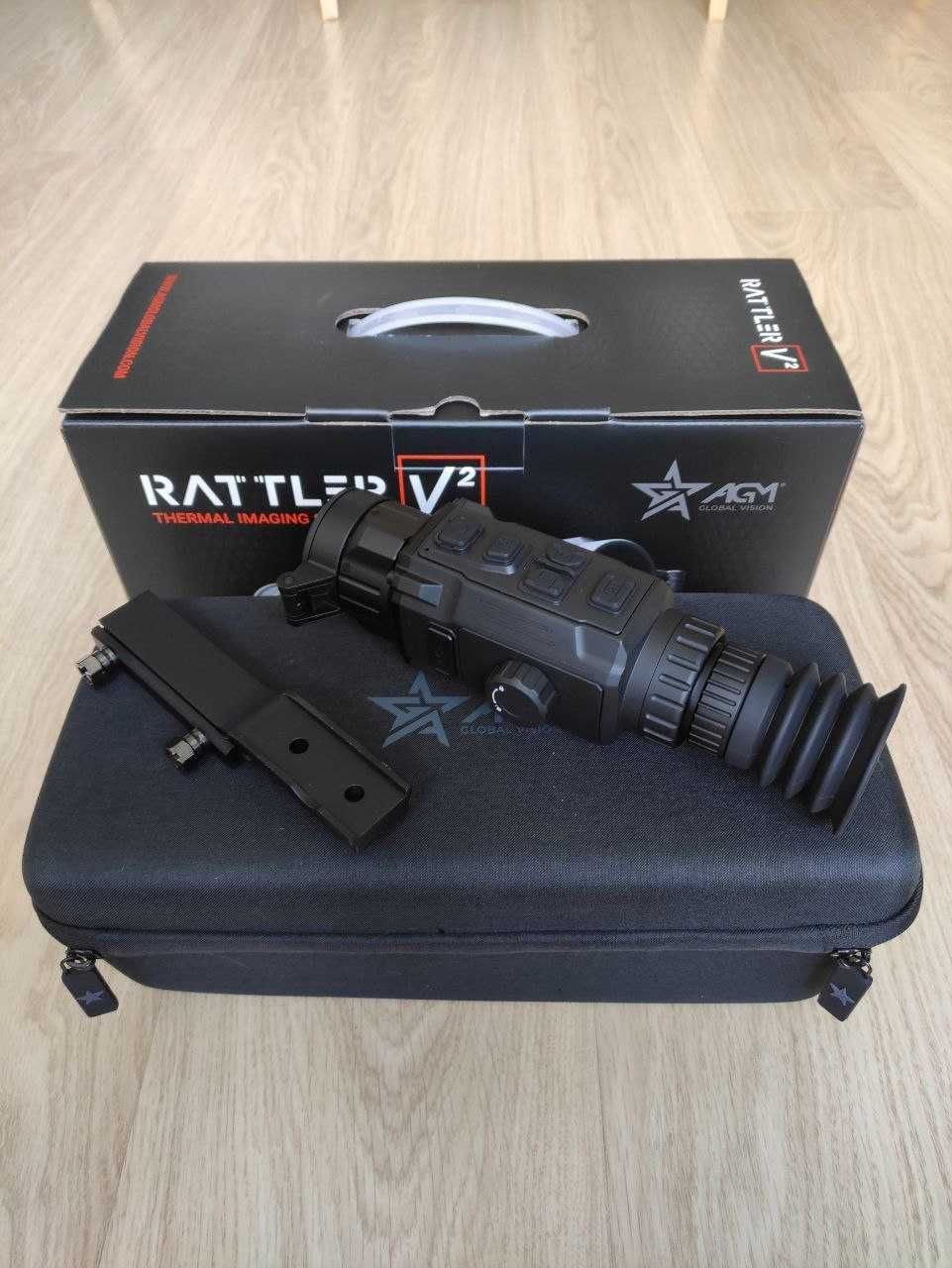 Тепловізійний приціл AGM Rattler V2 19-256