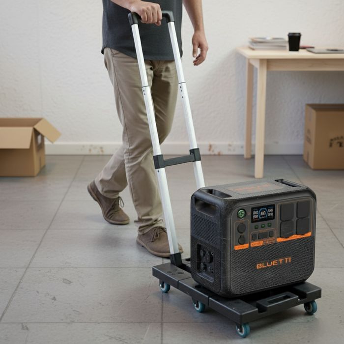 Візок для зарядних станцій Bluetti/EcoFlow/генераторів/АКБ/Lifepo4