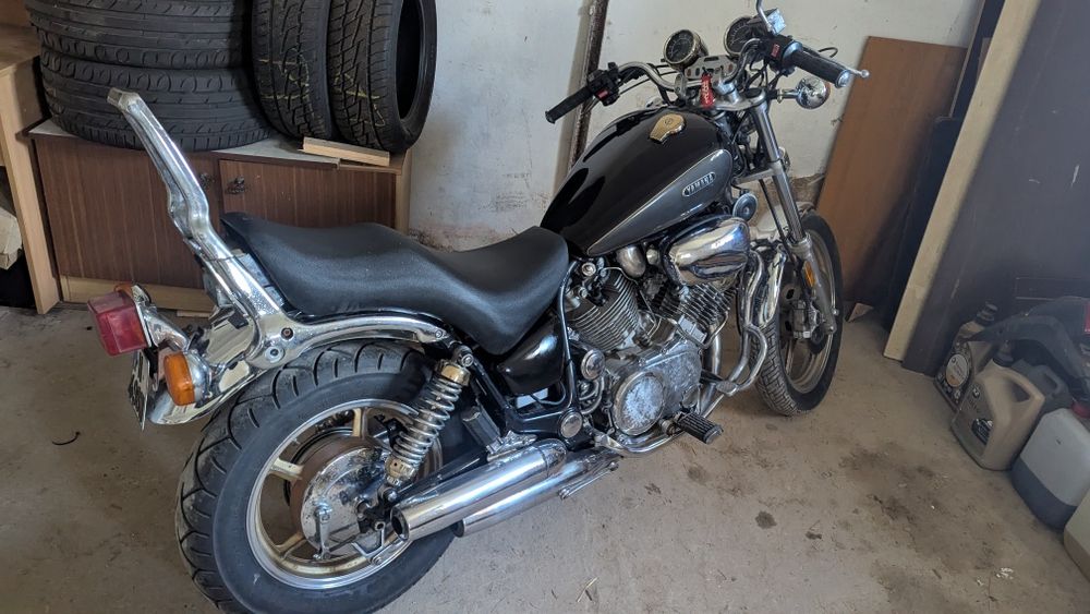 Yamaha Virago  XV 1000 gold