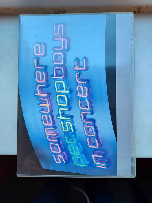 Vendo DVD do concerto de Pet Shop Boys