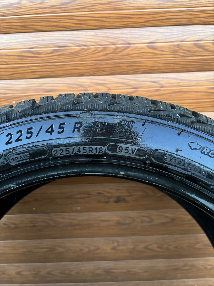 225/45/18 Michelin Pilot Alpin 5 6.84mm 2021r wysyłka!