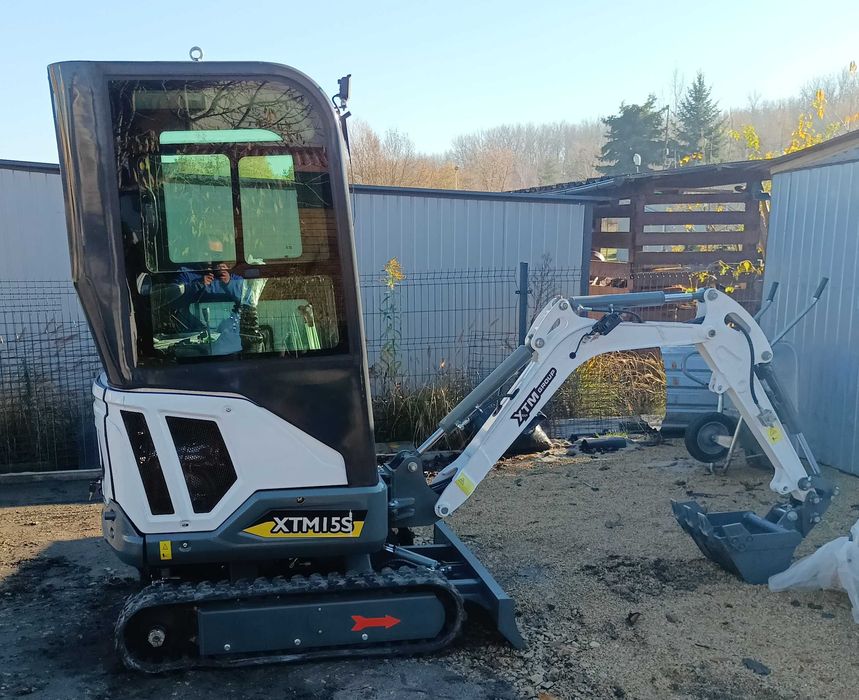 Usługi minikoparką traktorem glebogryzarką separacyjną koszenie