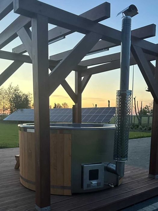 Balia z piecem zintegrowanym od producenta hydromasaż, aeromasaż, FV23