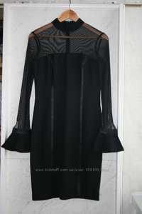 Роскошное черное платье-футляр Black Tie Oleg Cassini, US 6 р