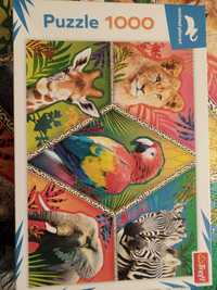 Puzzle 1000 el. Animal planet firmy Trefl kompletna