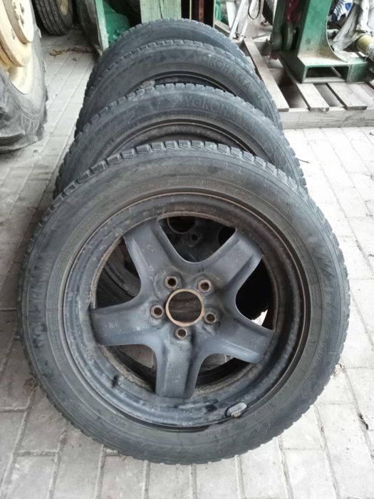 opony zimowe 205/55/R16 felga 5x110 saab opel et39