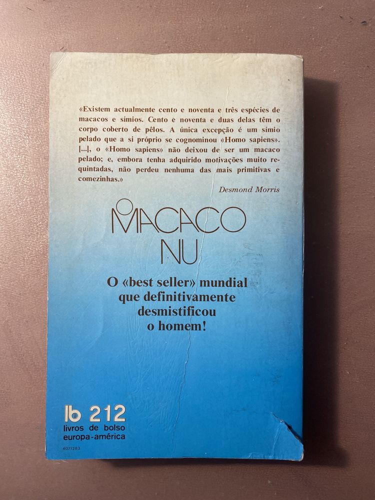 Livro- O macaco nu