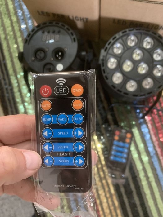 Par led 12x3w novos em caixa