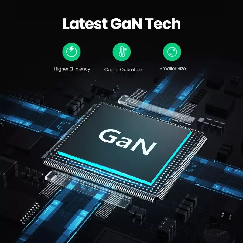 Ugreen GaN 100W PD 100W  QC3 QC4+ GaN зарядка IPHONE ANDROID MAC