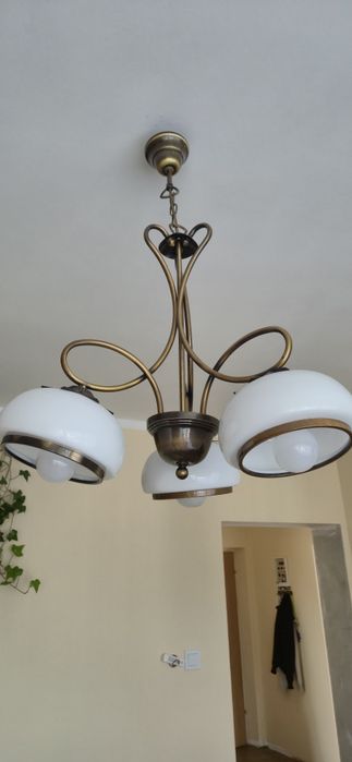 2 lampy I 2 kinkiety