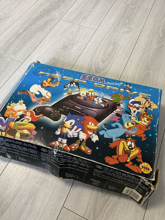 Приставка Sega mega drive 2 + 16 катриджів