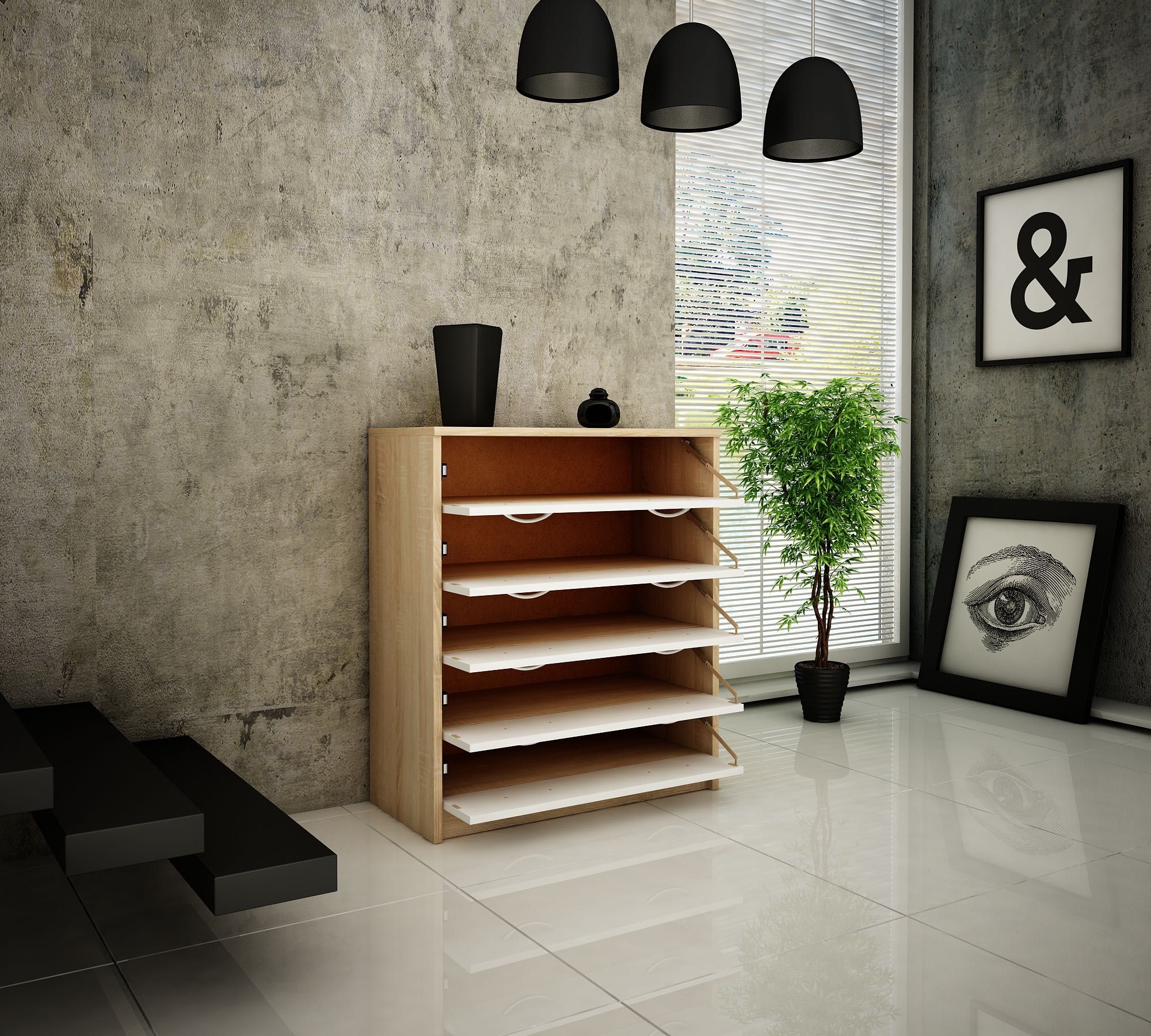 NOWE szafki na buty - 4 kolory - 85x74x35cm - OD RĘKI