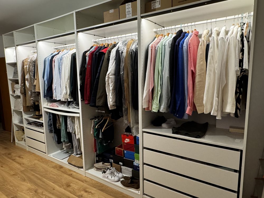 Closet completo Modulos Pax IKEA