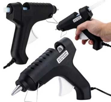 Pistolet do kleju klejenia klej na gorąco 60w 11mm + naboje