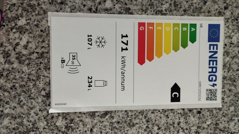 Frigorífico Combinado da LG com 4 anos de seguro restantes