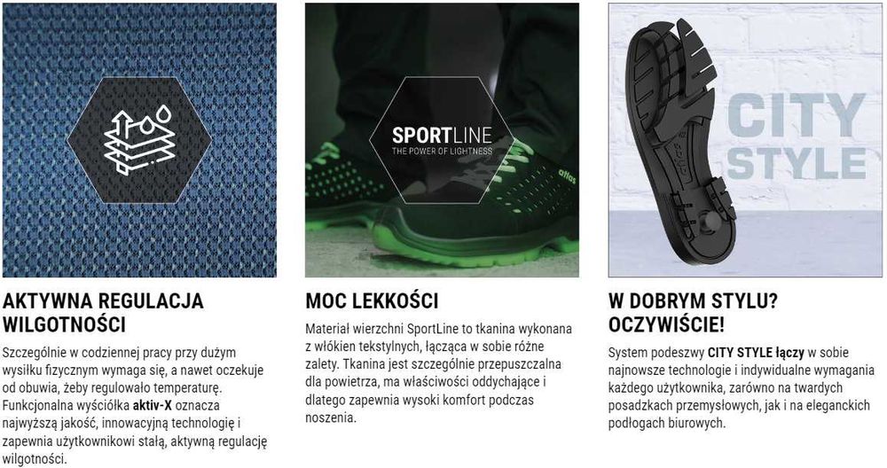 NOWE Buty BHP eleganckie Atlas CX 50 ESD S1 r.43