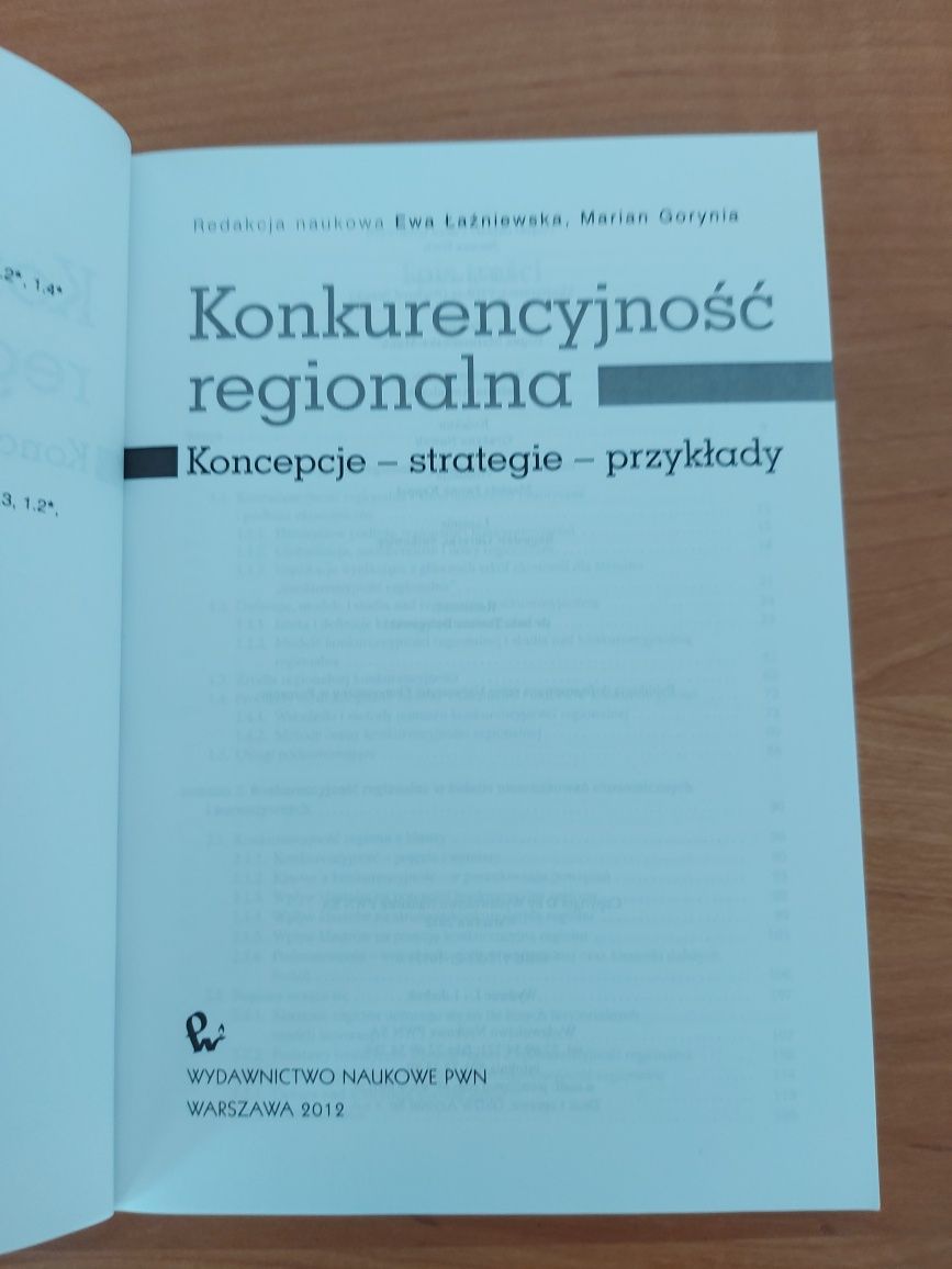 nowa Konkurencyjność regionalna. Koncepcje - strategie - przykłady