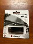 Флешка Kingston DataTravel 70 на 64GB (USB-C або Type-C)