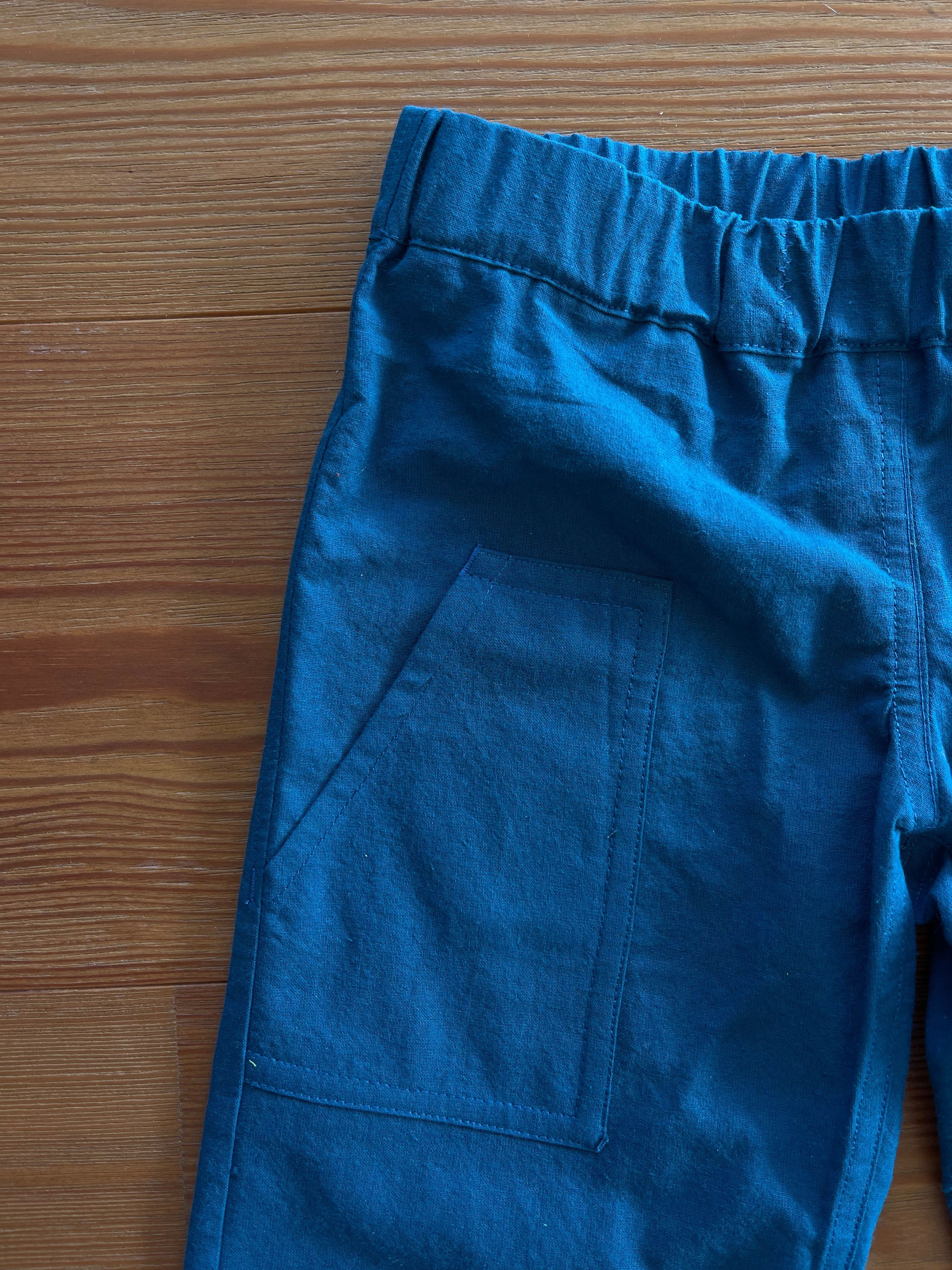 Blue Pants Trousers for kid child 3-4 y.o 104 cm Calça para criança