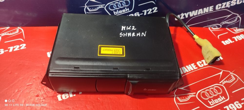 Zmieniarka CD  VW Sharan MK2 VW Passat B5 FL Blask Gołdap
