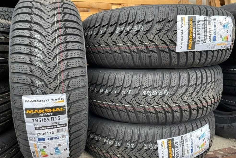 Шини нові зима Marshal Kumho Корея Ш175-275 В40-60 R13-R19 від 2200грн