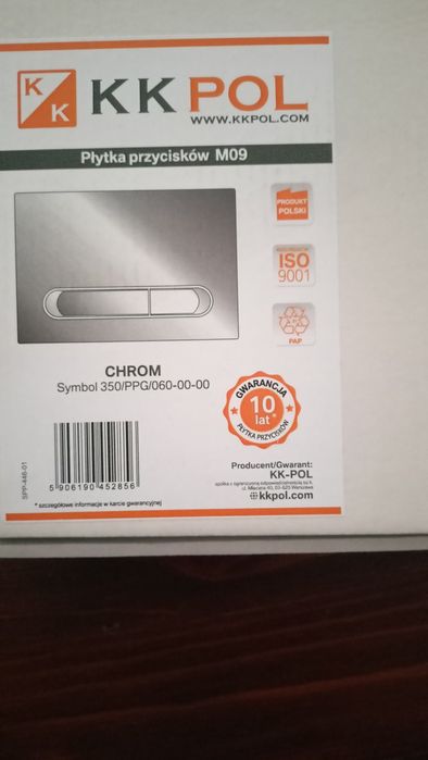 Przycisk spłukujący M9