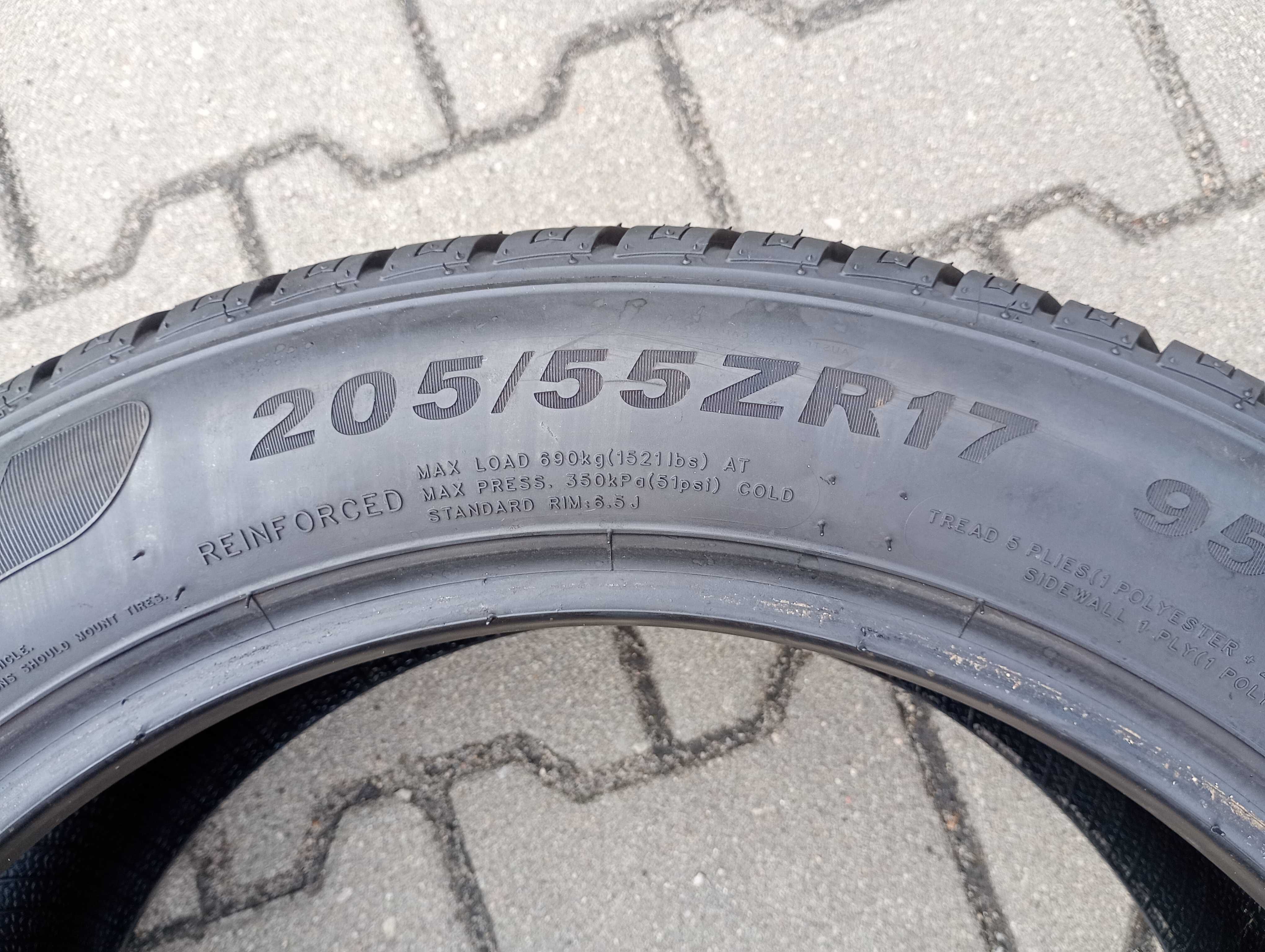 205/55/17 Opony całoroczne Kenda Kenetica 4S Jak nowe