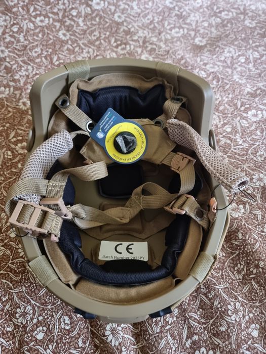 Шолом тактичний Fast з підвісом Wendy койот новий каска тактична