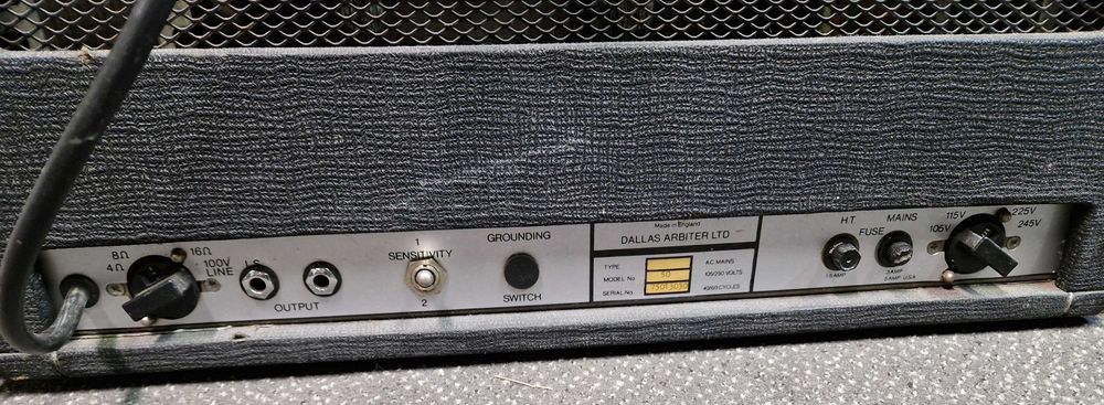 Wzmacniacz gitarowy Sound City 50+ z kolumną na 2 gł. FANE/Sound City