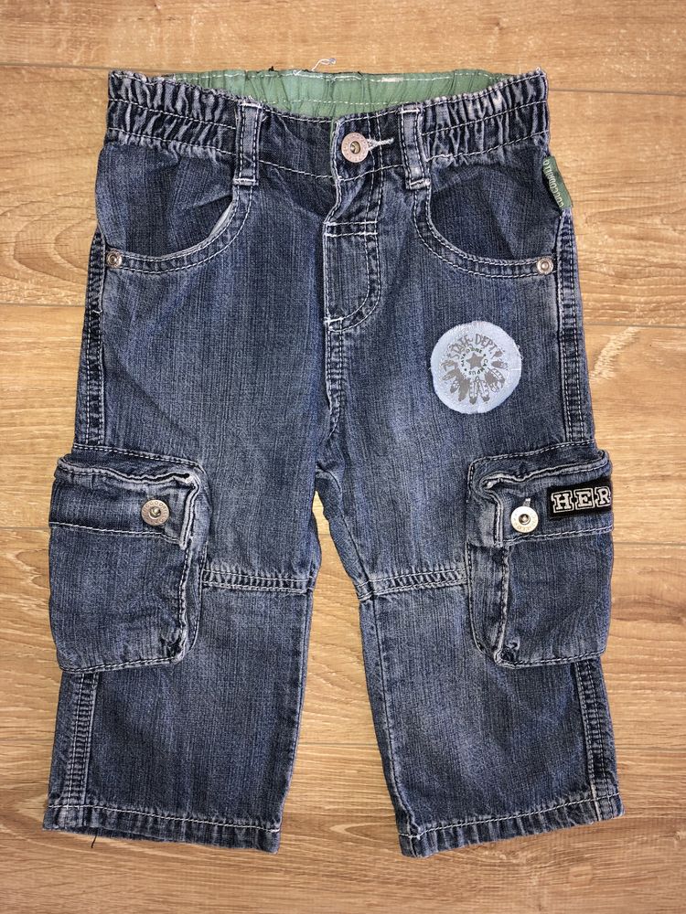 Zestaw spodni niemowlęcych rozm. 80/86 jeansy dla chłopca H&M