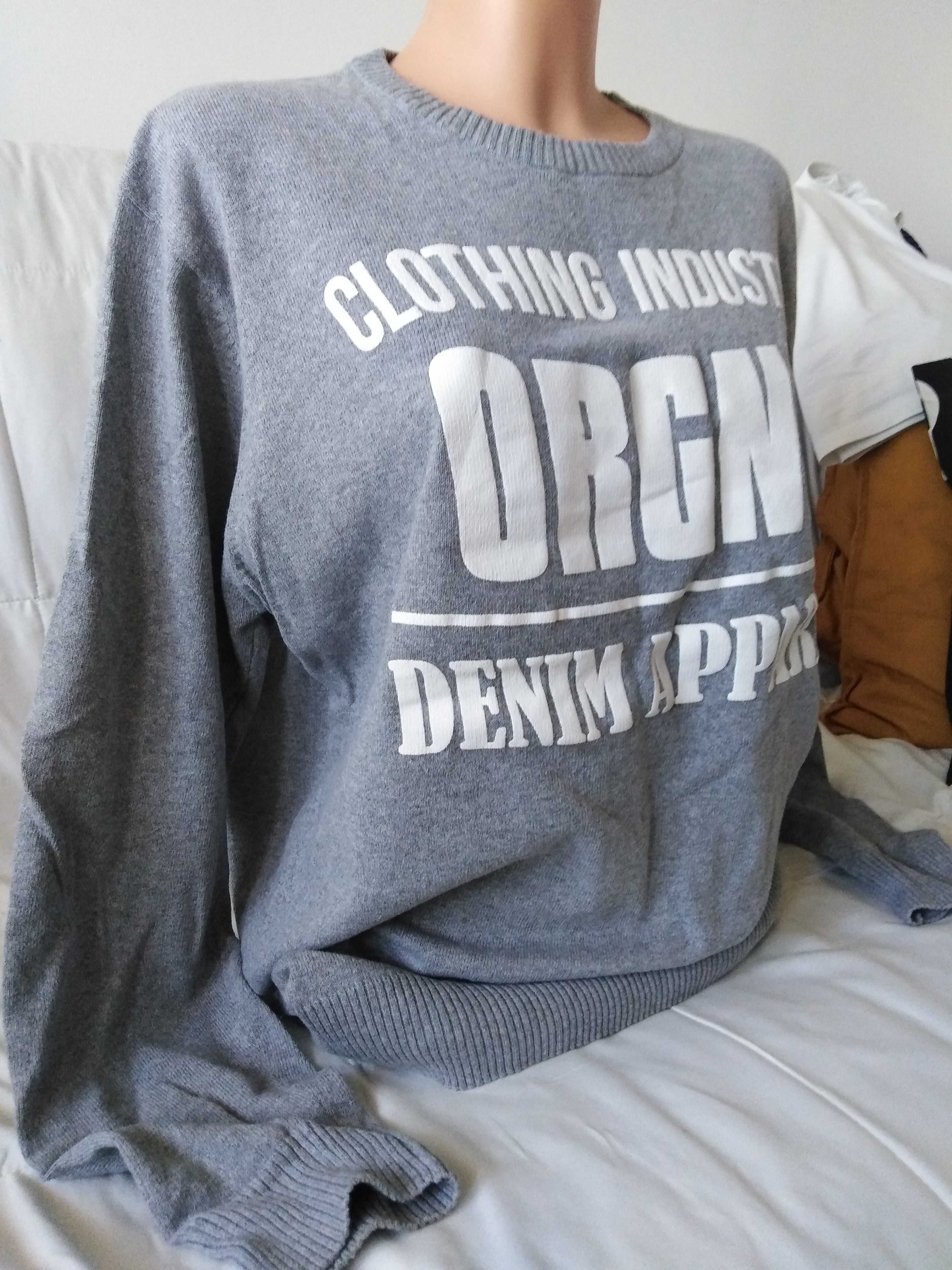Nowy sweter " Identic Denim " roz. XL